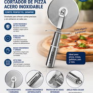 CORTADOR DE PIZZA CUISINART DE ACERO INOXIDABLE - Img 44467344