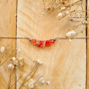 Manillas Alice Bruma*_ *Materiales:* Acero inoxidable + Piedras Naturales - 2/8