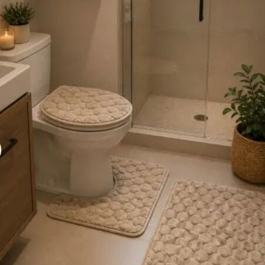 Set de Alfombras para baño( 3 piezas) - 3/4