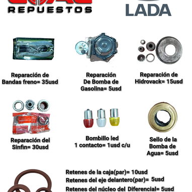 Piezas de Peugeot y Lada nuevas. Contacto +5353885834 - Img 123124842