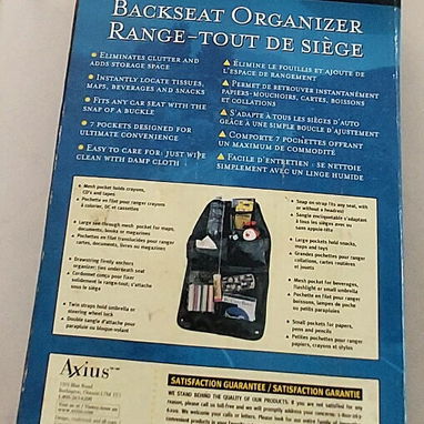 ORGANIZADOR DETRAS DE ASIENTO EN AUTOS PAVON 52430370 - Img 125797455