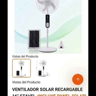 Ventiladores recargables - Img 121433591