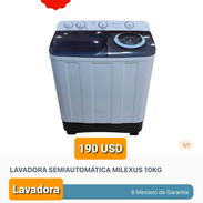 Lavadora 10 kg semiautomática - Img 53605816