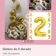 Globos de # dorados - Img 53902530
