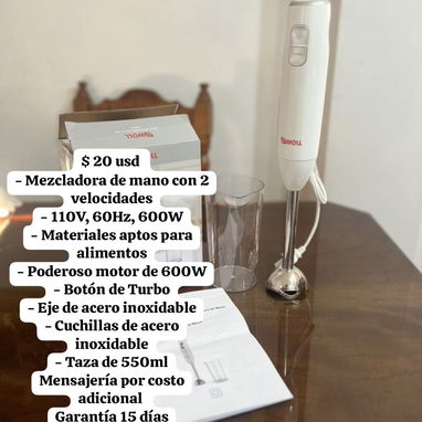 Mezcladora de mano - Img 125799260