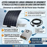 Panel Solar para Triciclo Electrico 560W - Img 55895831