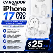 Cargador 2 en 1 iPhone 17 Pro Max 35w - Img 55725571