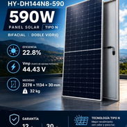 🌞 Paneles Solares Bifaciales RUNERGY 590W 🌞 💰 ¡Súper Precio: 180USD! 💵 🚘 Mensajería: ✅ - Img 58028087