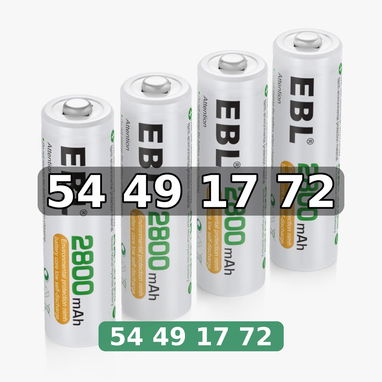 Pilas AAA EBL 1100 mah - 2/3