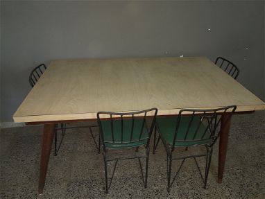 📢✅➡️Vendo Juego de comedor (mesa con 4 sillas) en 80 USD⬅️✅📢 - Img 63651368