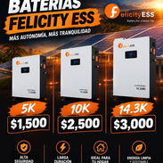 Baterías 5kw 10kw 14.3kw para inversores paneles de 615w no pase más trabajo tenemos los mejores precios del mercado - Img 57529994