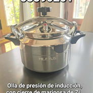 Olla de presion de induccion 7L Milexus - Img 55372028