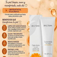 Limpiador facial de CALÉNDULA 100ml 🌼✨Aceite de Caléndula, Vit E, Extracto de Algas Rojas, Pantenol(Vit B5) - Img 56117916