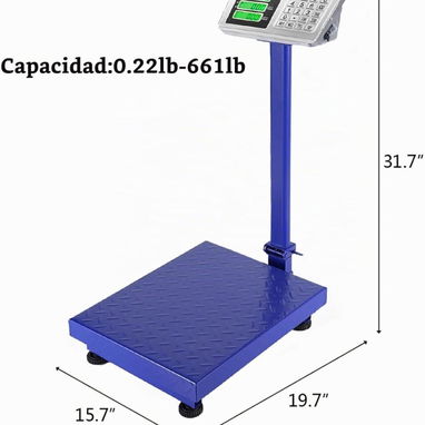 🔥Pesa digital de hasta 500 kg Nueva lista para su negocio con batería DOMICILIO GRATIS contacto 53719344 Tony - 5/7