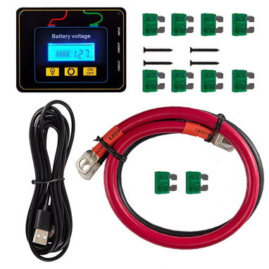 Inversor VEVOR 2500W 5000W Pico Onda Modificada 12V a 120V Con Control Remoto Pantalla LCD Para Auto RV Negro|Mensajería - 2/3