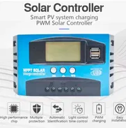 CONTROLADOR REGULATOR DE CARGA SOLAR MPPT DE 200AMPERE 12V/24V CON PANTALLA LCD - Img main-image-41689559