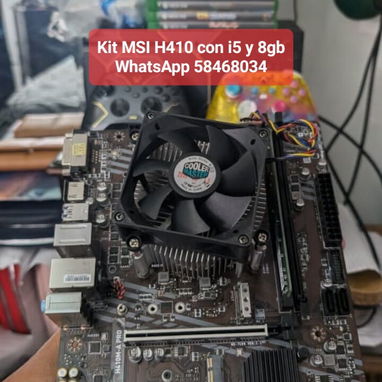 Kit de PC, ram ddr4, Monitores de 22 y 24, disco mw2, kit de teclado y mouse - 6/8