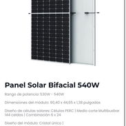 Panel solar Bifacial 540W - Img 57838022