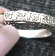 Anillo de compromiso de mujer de plata - Img 50017375