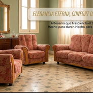 Juego de Sala Clásico: Elegancia y Confort para tu Hogar ✨🛋️ - Img 55647653
