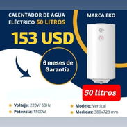 Calentador eléctrico de 50 L EKO - Img 54545147