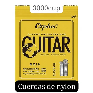 ➡️➡️ Cuerdas de nylon, de acero y de guitarra eléctrica - Img 122633953