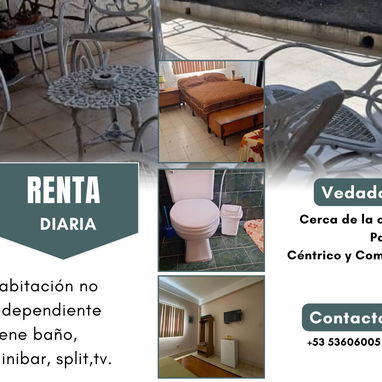 Renta x día de apartamento y habitaciones - Img 105525337
