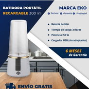 Batidora recargable con batería de litio, garantía y mensajería gratis a toda la Habana - Img 57136267