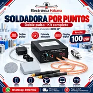 Soldadora por puntos 8000W doble pulso para baterías – Kit - Img 57454046