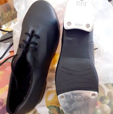 //zapatos de piel con metal en el tacón y parte alante para bailar// botines para adolescentes muy bellos - Img 71892405