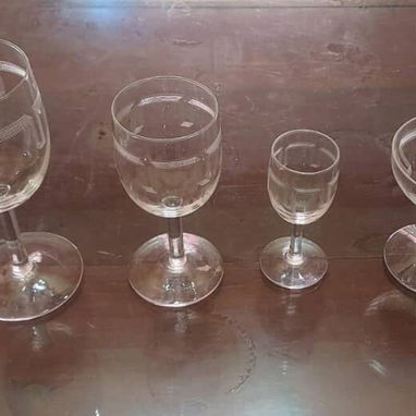 JUEGO DE COPAS ANTIGUO - Img 116236914