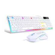 MageGee K1 Combo Gamer Teclado RGB Retroiluminado + Mouse Gaming USB 104 Teclas para PC y Laptop - Img 56629604