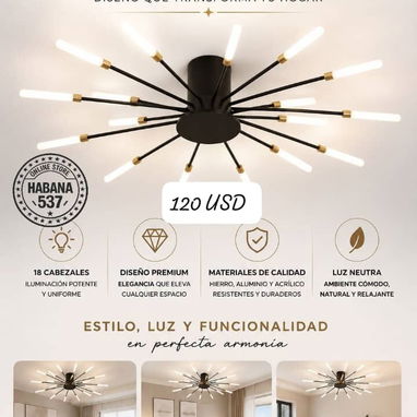 Variedades de lámparas para tu hogar - Img 124352286