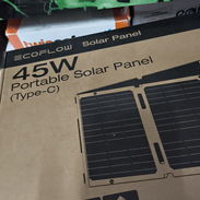 Panel Solar Portátil Ecoflow 45W Series RIVER y para carga puerto tipo C para teléfono y equipos contactar por WhatsApp - Img 57378416