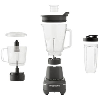 Batidora FARBERWARE Frasco de vidrio boro 20 onzas Sensor de panel táctil digital 800W nuevas - Img 122717365