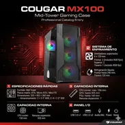 Chasis Cougar MX100 4 Fanes RGB Incluidos - Img 55313082