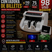 Contadora de billetes - Img 56485701