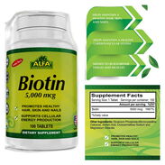 Biotin 100 tab 5000mcg pomo sellado a estrenar por usted 55595382 - Img 44993677