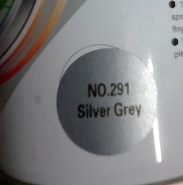 Spray premium de color negro y gris plateado 450 ml //// ver dentro - Img 83483088