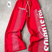 Pantalón ancho rojo 187 STUDIOS — PAGO CONTRA ENTREGA - Img 58317593
