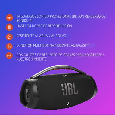 🍀JBL Boombox 4 – Altavoz Portátil Impermeable🍀 - 2/7