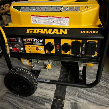 Plant eléctrica de gasolina y gas de la calle y balita corriente 110-220 volt de 8375 watt nuevas en caja - 2/3