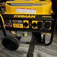 Planta eléctrica de gasolina y gas de la calle y balita corriente 110-220 volt de 8375 watt nuevas en caja - Img 58182964