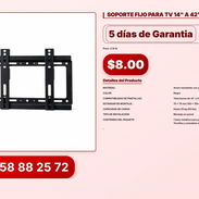 SOPORTE FIJO PARA TV 14" A 42" VPT#-0184 - Img 56829551