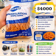 Ligas- Bandas elasticas - Img 57152599