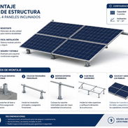 Estructura para 4 paneles - Img 56072087
