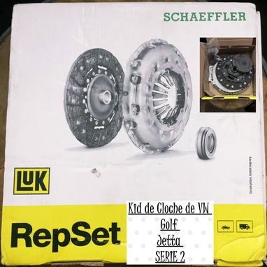 KID DE CLOCHE DE VW GOLF SERIE 2 6HUECOS MARCA LUK - Img 94815642