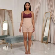 Faja Short de Control de Talle Alto - Efecto Moldeador Total Talla M - Img 57885097