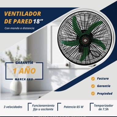 Ventiladores de mesa, pedestal y de pared - Img 123738902