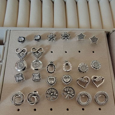 Aretes de plata s925 - Img 125875436